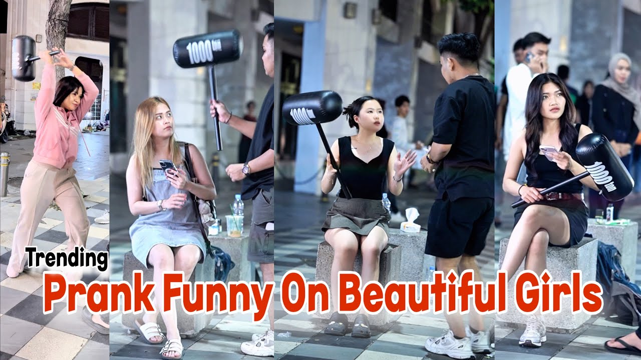 VERY PANICKED BEAUTIFUL LADY 🤣 | PART 2 #comedy #funny #prank #viral 