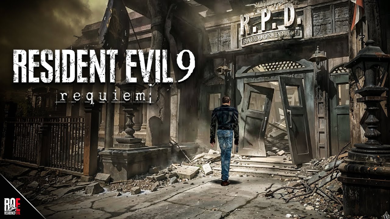 RESIDENT EVIL 9: REQUIEM | PS1 Demake Gameplay | RE2 Mod