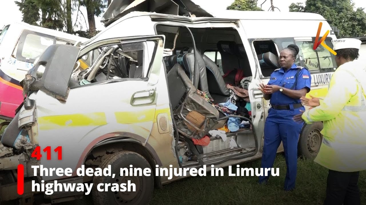 Three killed in Limuru road accident, nine injured