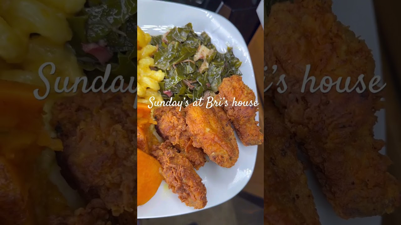 SOULFOOD SUNDAY INSPO | SOUL FOOD RECIPE #soulfood #sundaydinner #friedchicken
