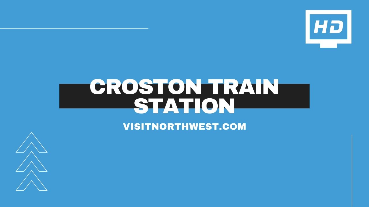 Video Tour Of Croston Train Station, Croston, Near Chorley, Lancashire
