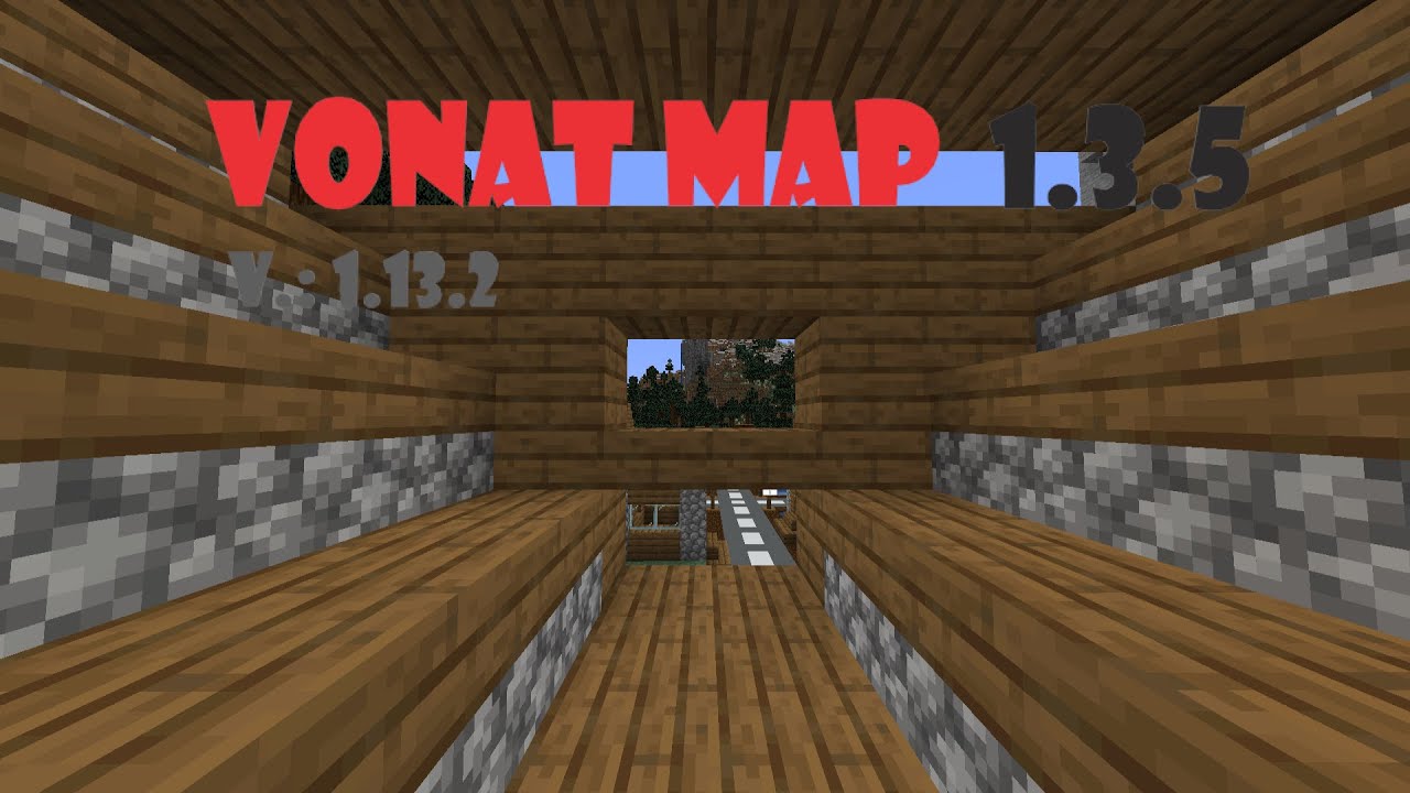 1.3.5 Bemutató - Vonat Map - [Minecraft]