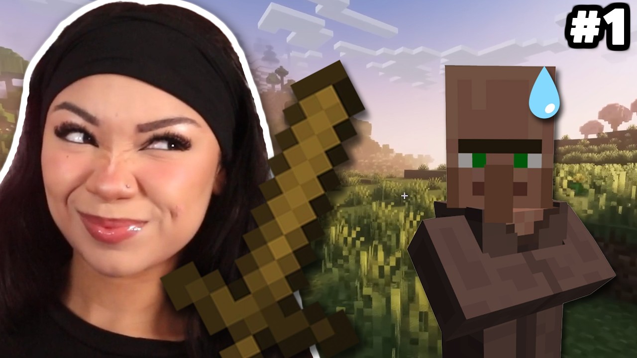 TRYING TO BEAT MINECRAFT FOR THE FIRST TIME WITHOUT CHEATING!