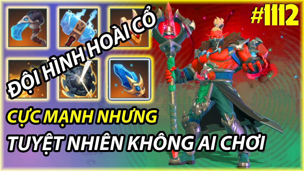 ĐỘI HÌNH SIÊU MẠNH LATE GAME NHƯNG TUYỆT NHIÊN KHÔNG MỘT AI CHƠI | AUTO CHESS MOBILE 1112
