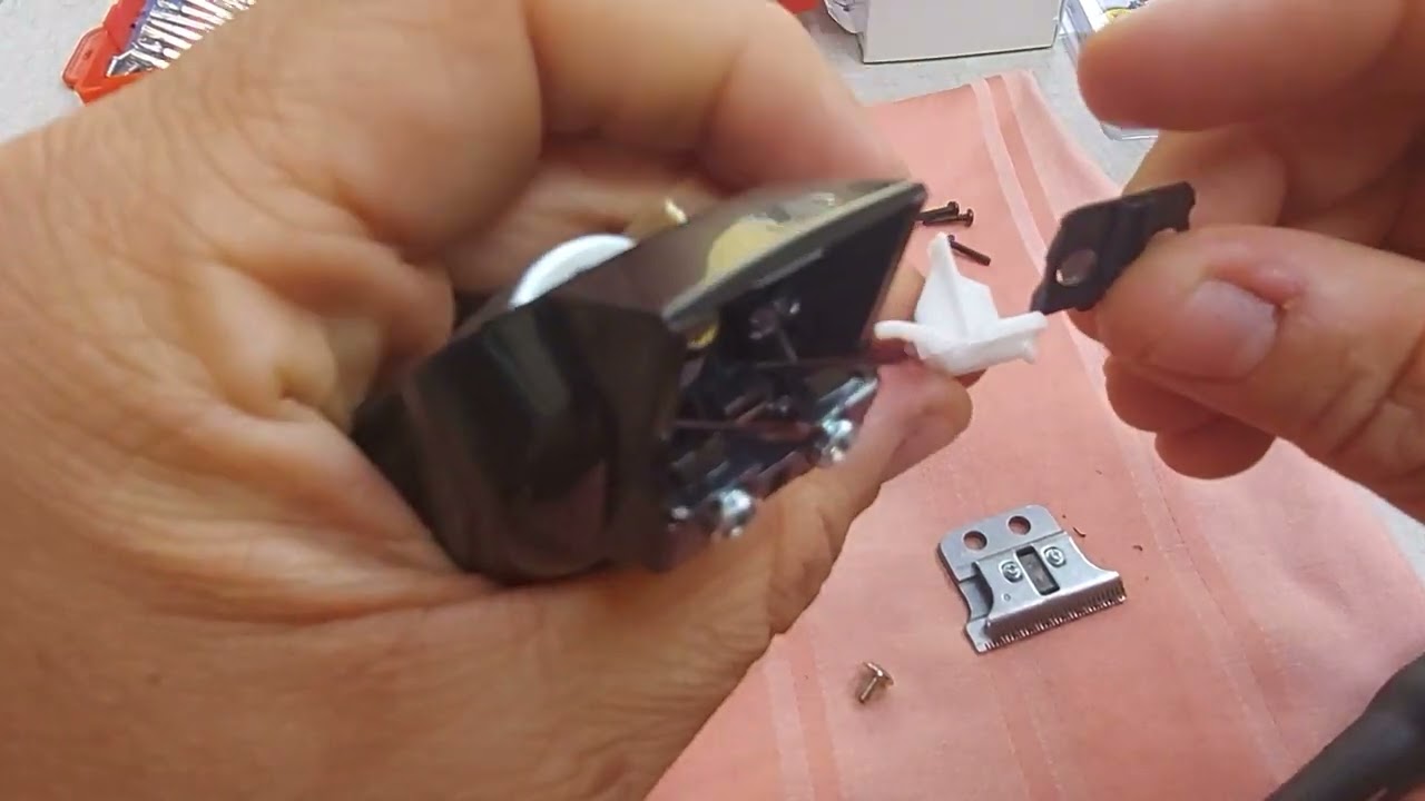 Montar Refaccion Muelle Motor Navaja Wahl Hero 5 Star
