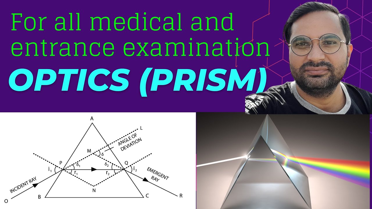 MCQ- Optics : For all Medical and Engineering entrance examinations Refraction through Prism