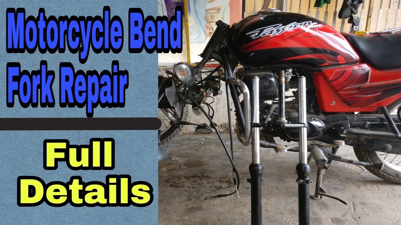 Motorcycle Bend Fork Repair | Gajanan Auto Service And Parts