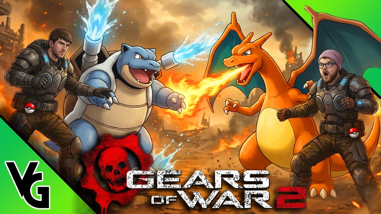 Gears of War 2 - EP 4 with Martin - We Predicted the Pokémon Remaster?!