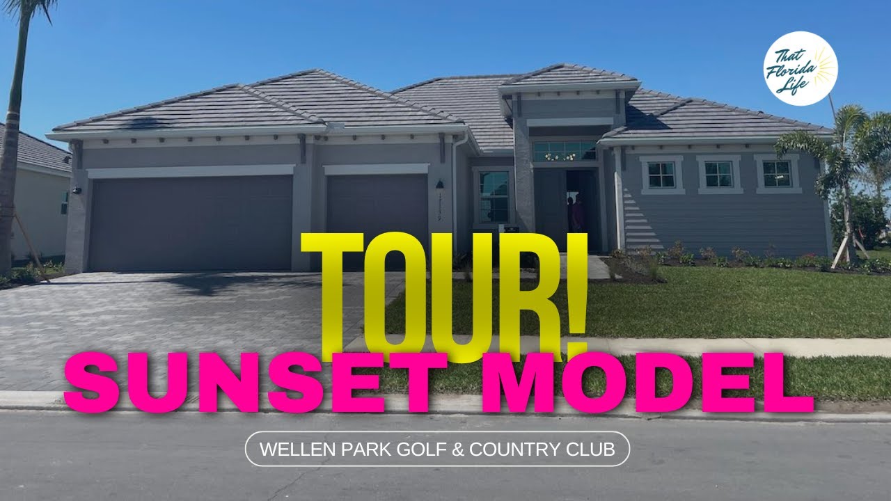 Sunset Model Tour Wellen Park Golf and Country Club Lennar