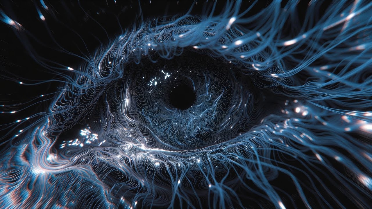 4K Hypnotic Wave Eye: 30 Min Deep Sleep Meditation & Chill