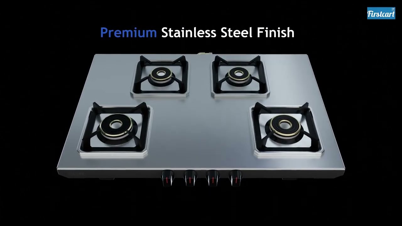 Premium Stainless Steel Finish Glen Cooktop, #kitchen #homedecor #interior #cooking #interiordesign