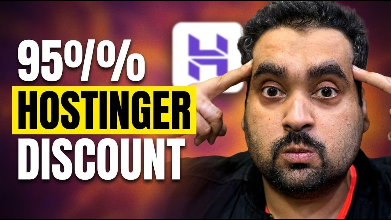 Hostinger 95% Off Discount (2026) ✅ | Exclusive Link + Coupon Code (Step-by-Step Tutorial)