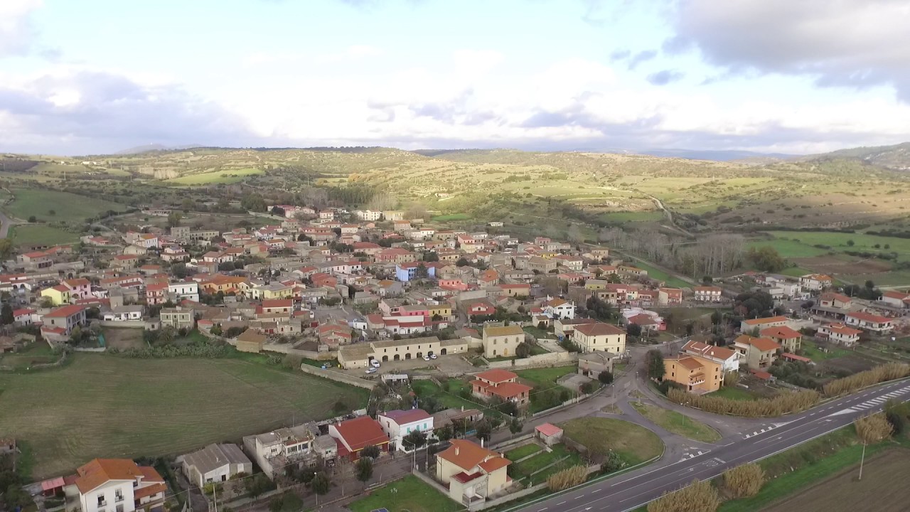 Senis - visto dall'alto