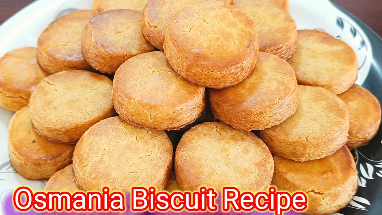 Osmania biscuit recipe | How to make Osmania Biscuits |