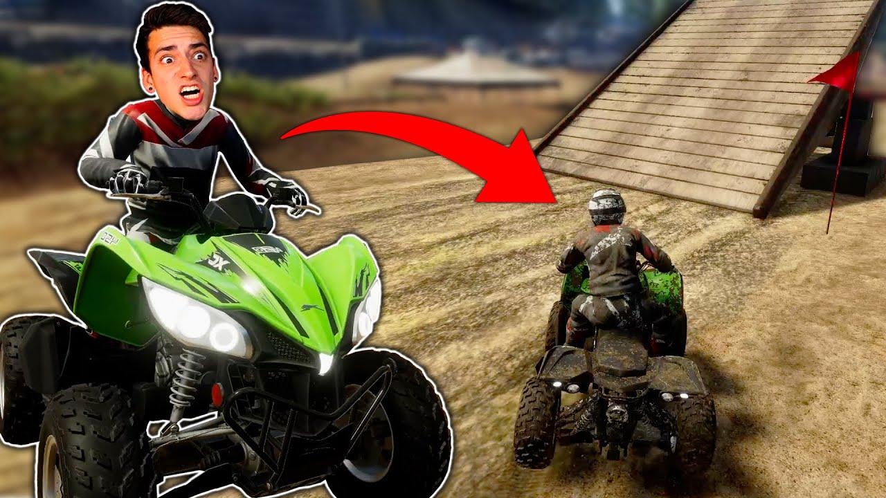 I'M A PRO ATV RIDER?! (Overpass)