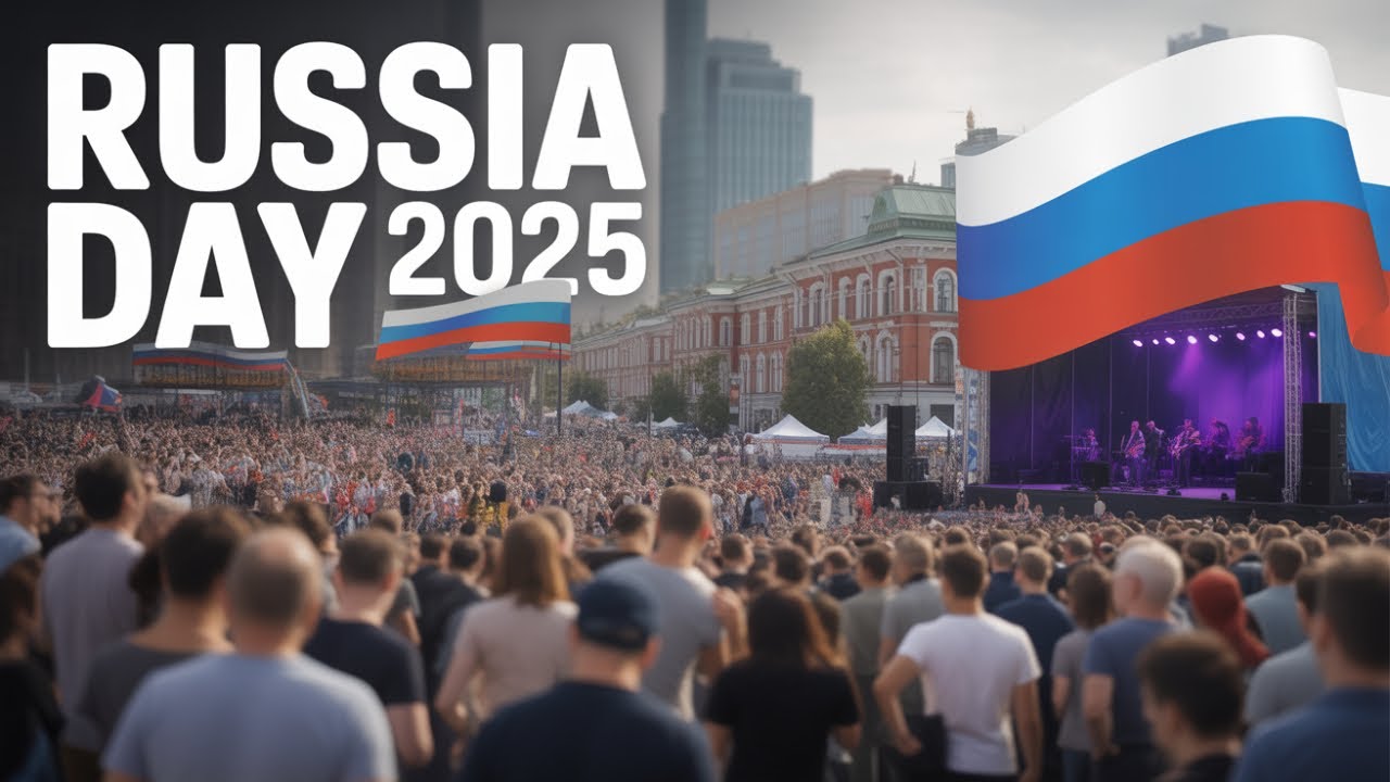 Russia Day 2025 Outside Moscow 🇷🇺