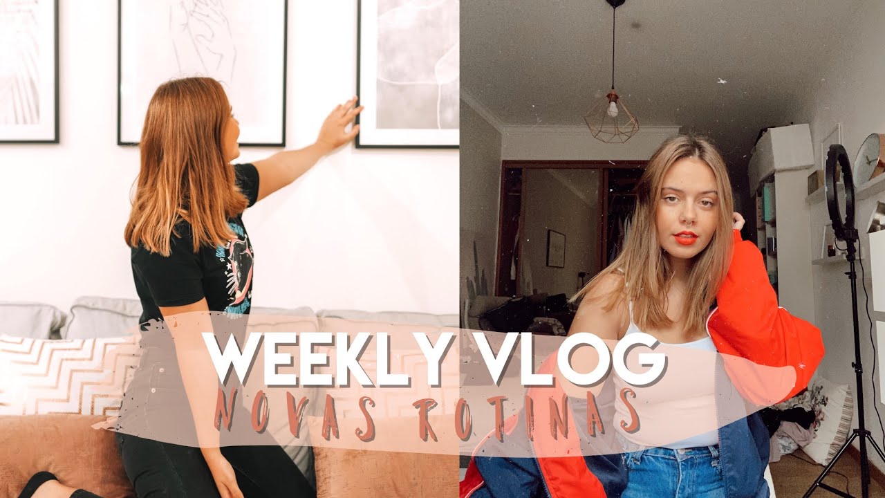 WEEKLY VLOG: novas rotinas, concerto e estudar || Sara Vicario