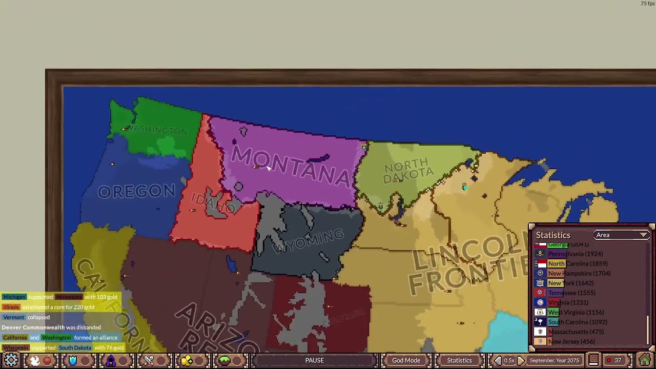 USA states fight to the death!!!