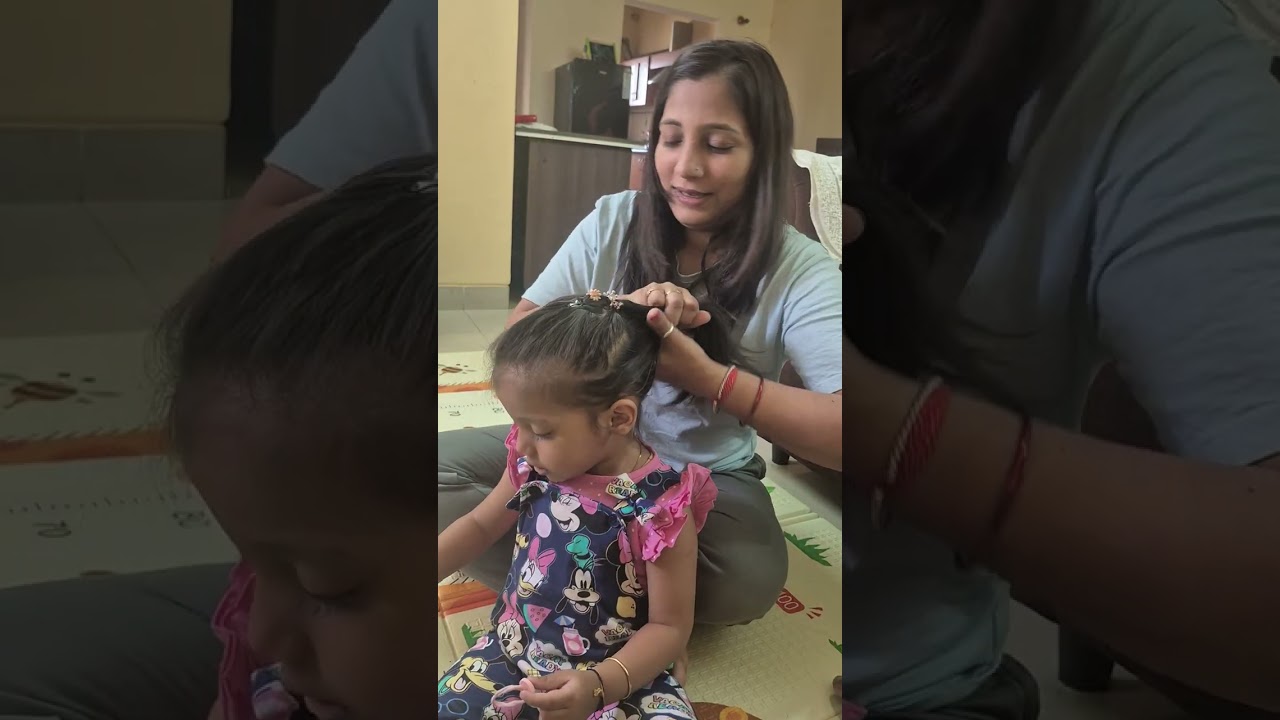 Bonding Time: Getting Idhika Ready for the Day!#Parenting  #MorningRoutine #FamilyVlog #viral 