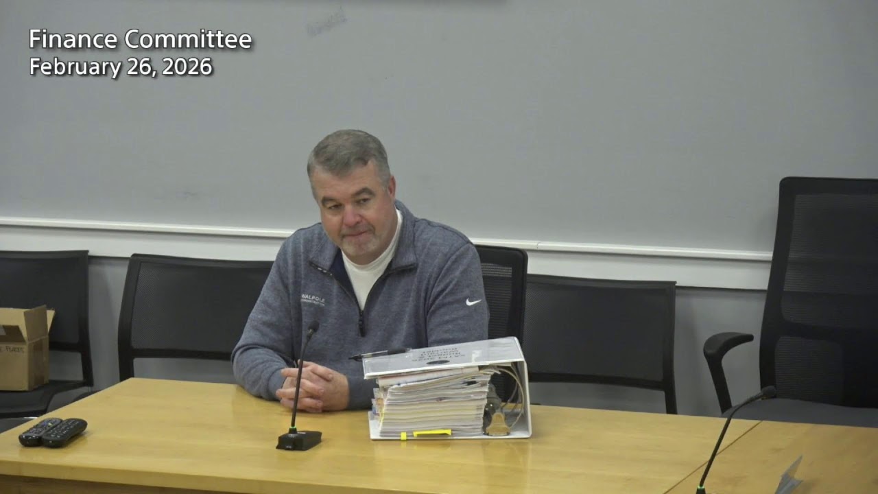 Finance Committee meeting February 26, 2026