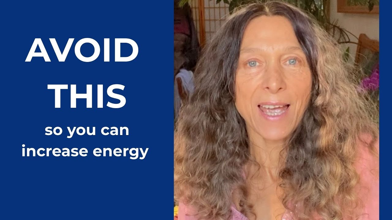 AVOID THIS so you can increase energy - LIVE WITH SABINA