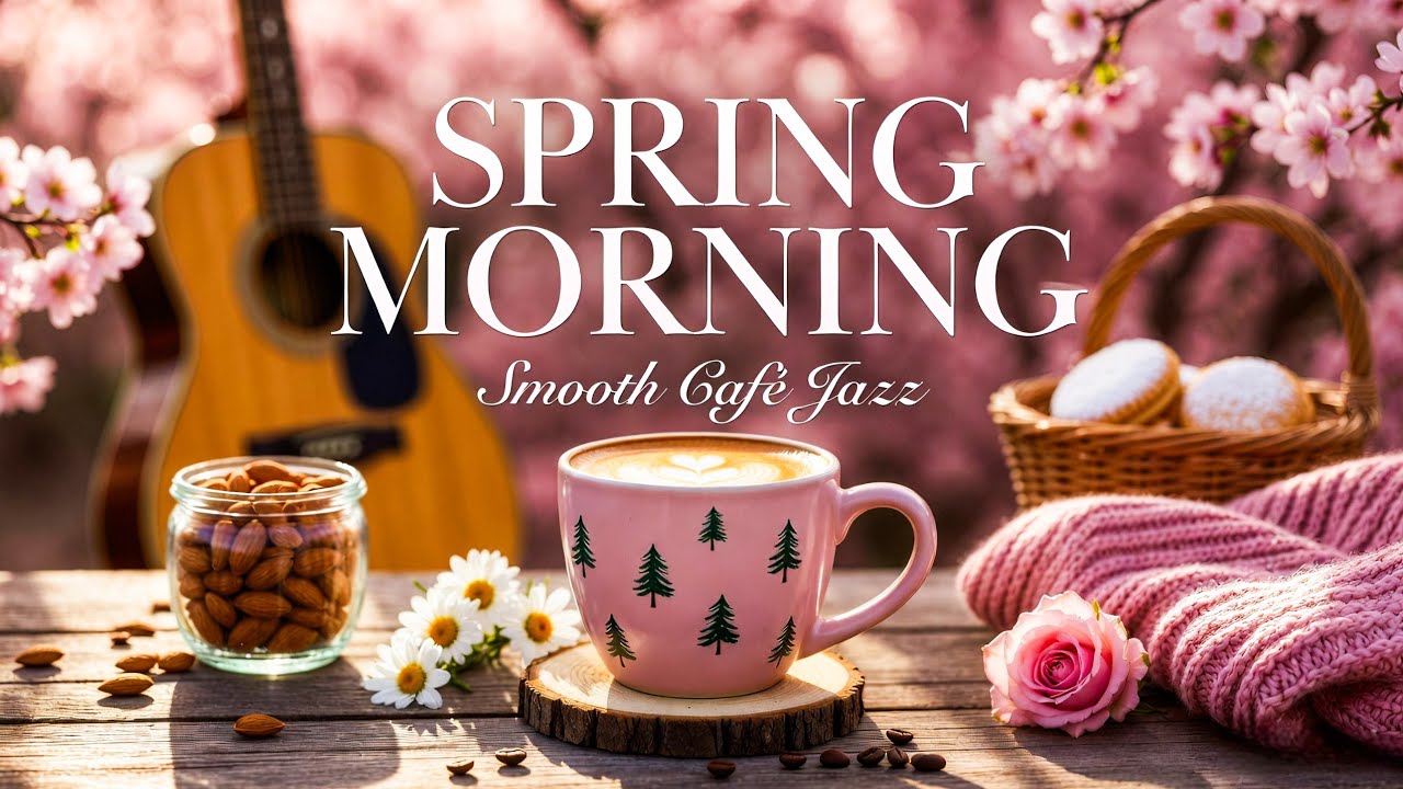 Spring Morning Jazz Cafe 🌺 ~ Relaxing Bossa Nova Jazz Music for Study, Work & Focus