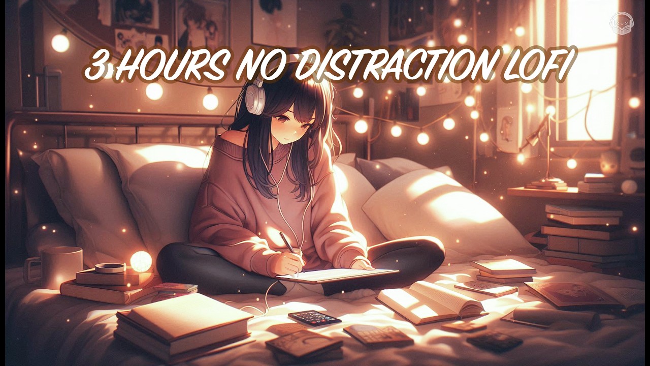 STUDY STREAK ON 🎧 3 Hours Lofi Beats for Focus, Memory & Productivity