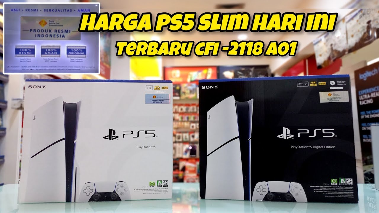 Kita bahas harga terbaru PS5 SLIM DISC VERSION & DIGITAL VERSION TERKINI 