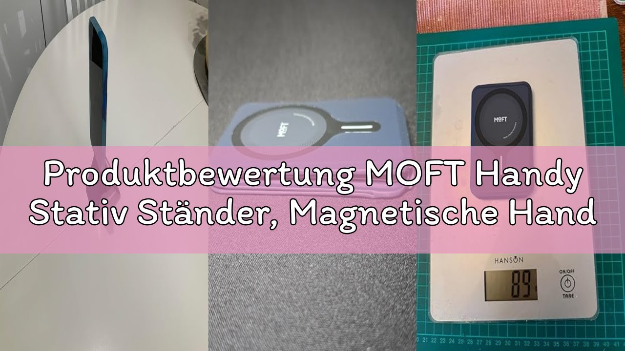 Produktbewertung MOFT Handy Stativ Ständer, Magnetische Handy Ständer Stativ für Smartphone, MOVAS V