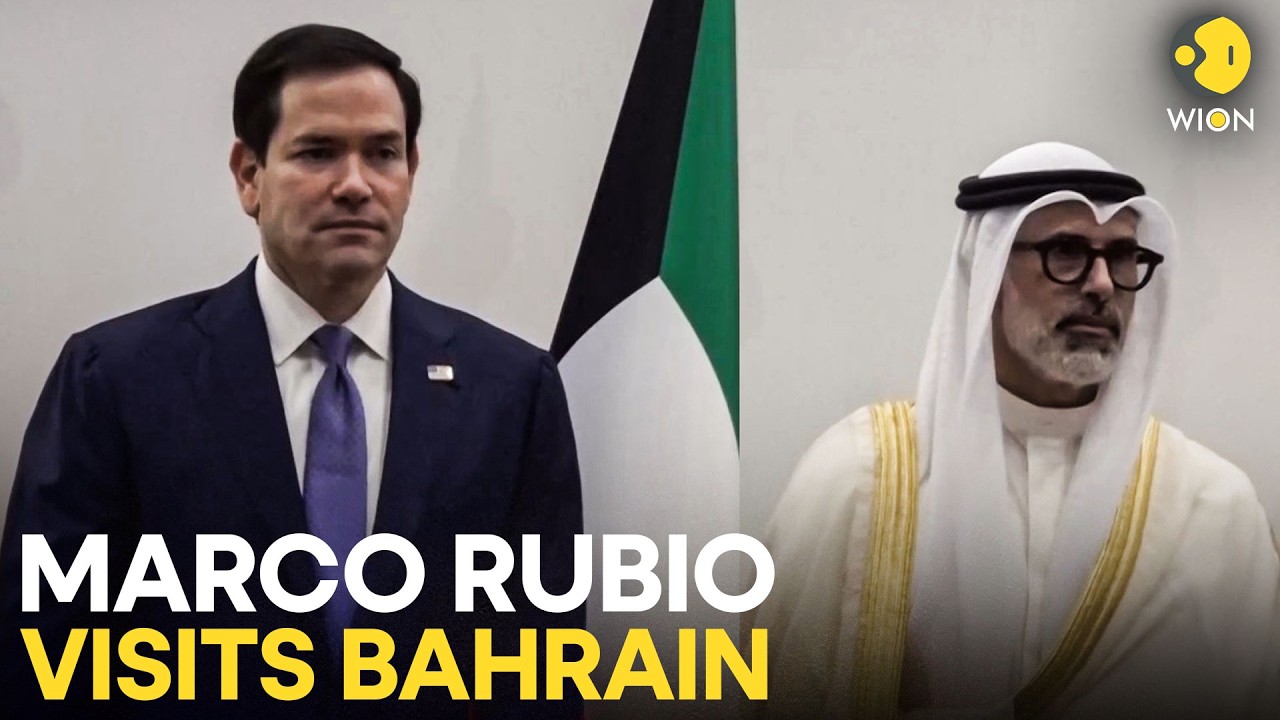 LIVE: US Secretary of State Marco Rubio Visits Bahrain Amid Regional Tensions In Gulf  | WION Live