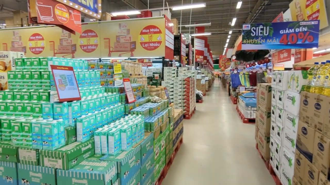 Inside MM Mega Market Da Nang, Vietnam (2024)