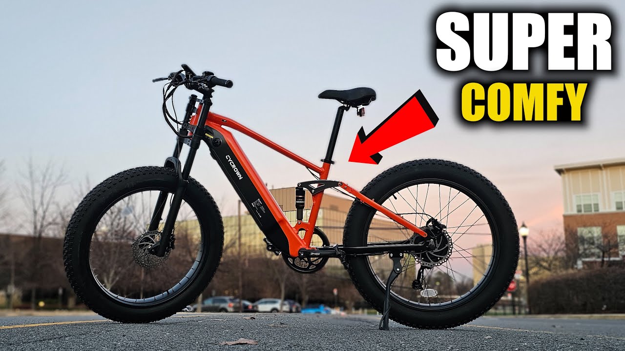 This Full Suspension Ebike is Comfortable and Fast - CYCROWN Ultra Review