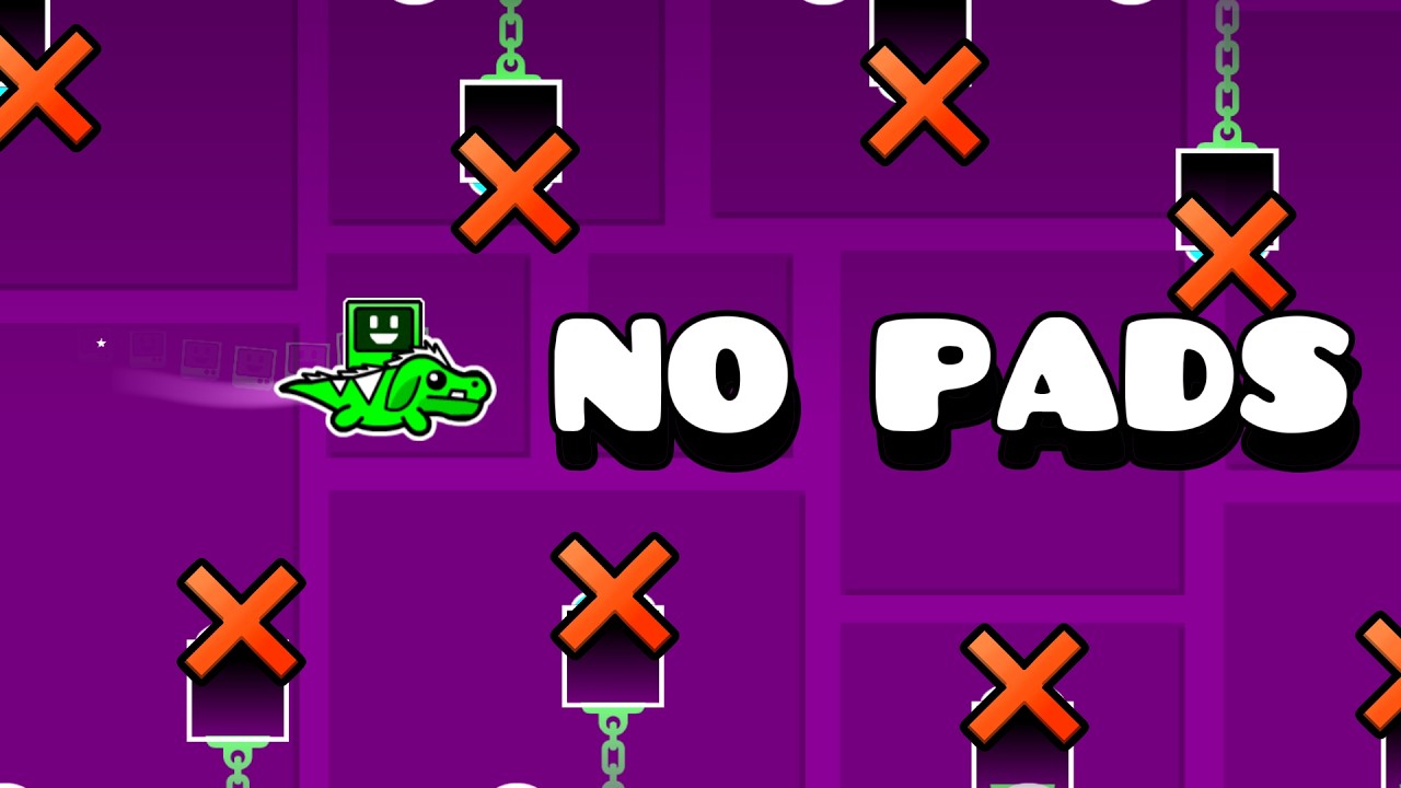 All RobTop levels but NO PADS