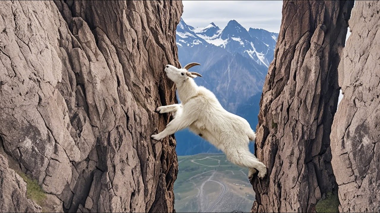 This Is Why a Mountain Goat Risks Its Life | Life of Mountain Goats