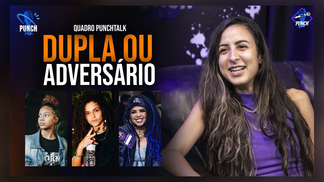 Dupla ou Adversário com Poeta Gabriela - Canal Punchline