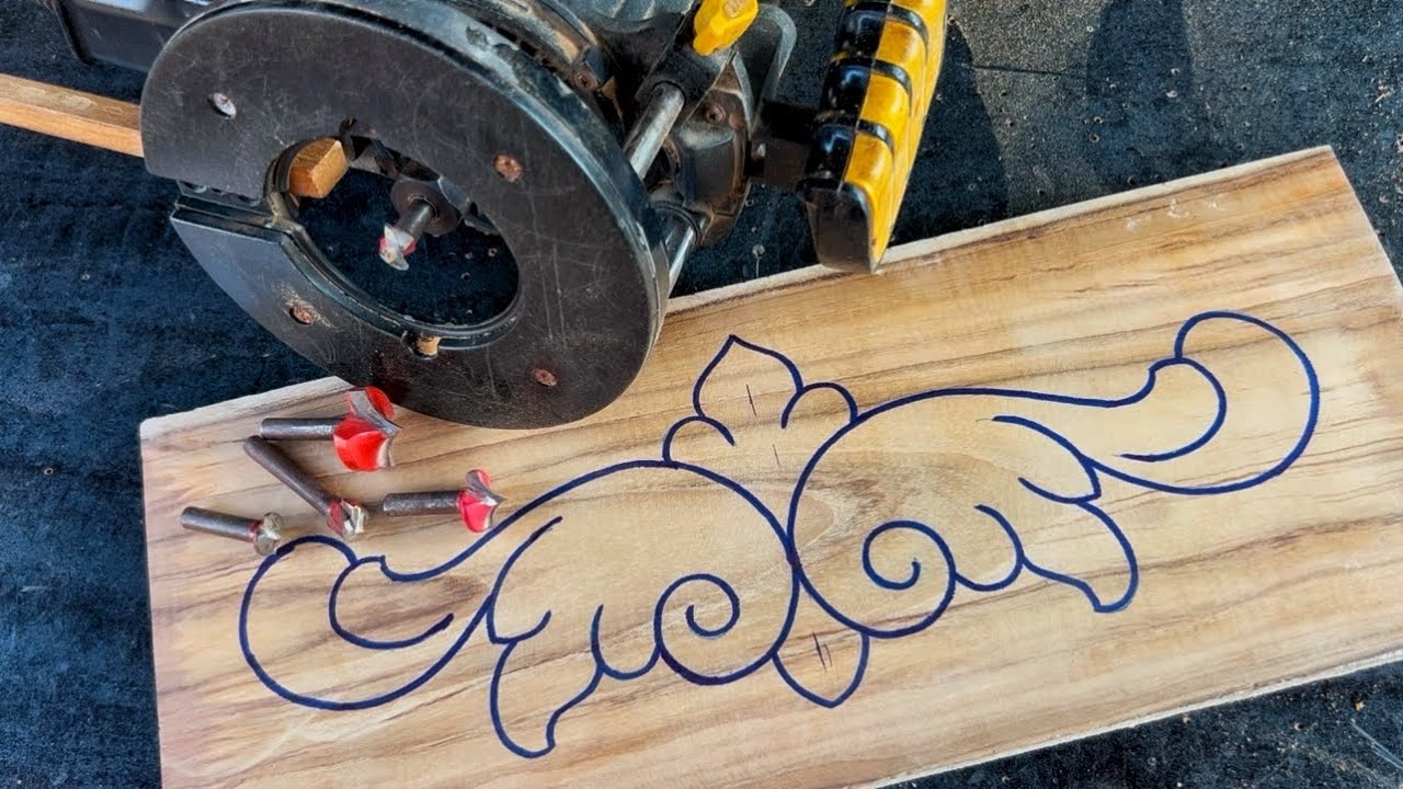Amazing wood carving design for beginners