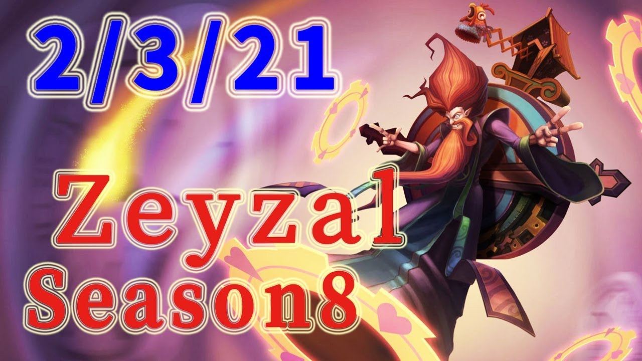 C9 Zeyzal Zilean Support vs Alistar Patch 8.21