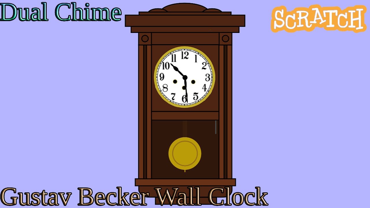 Dual Chime Wall Clock (Gustav Becker) | Scratch Project (#3)
