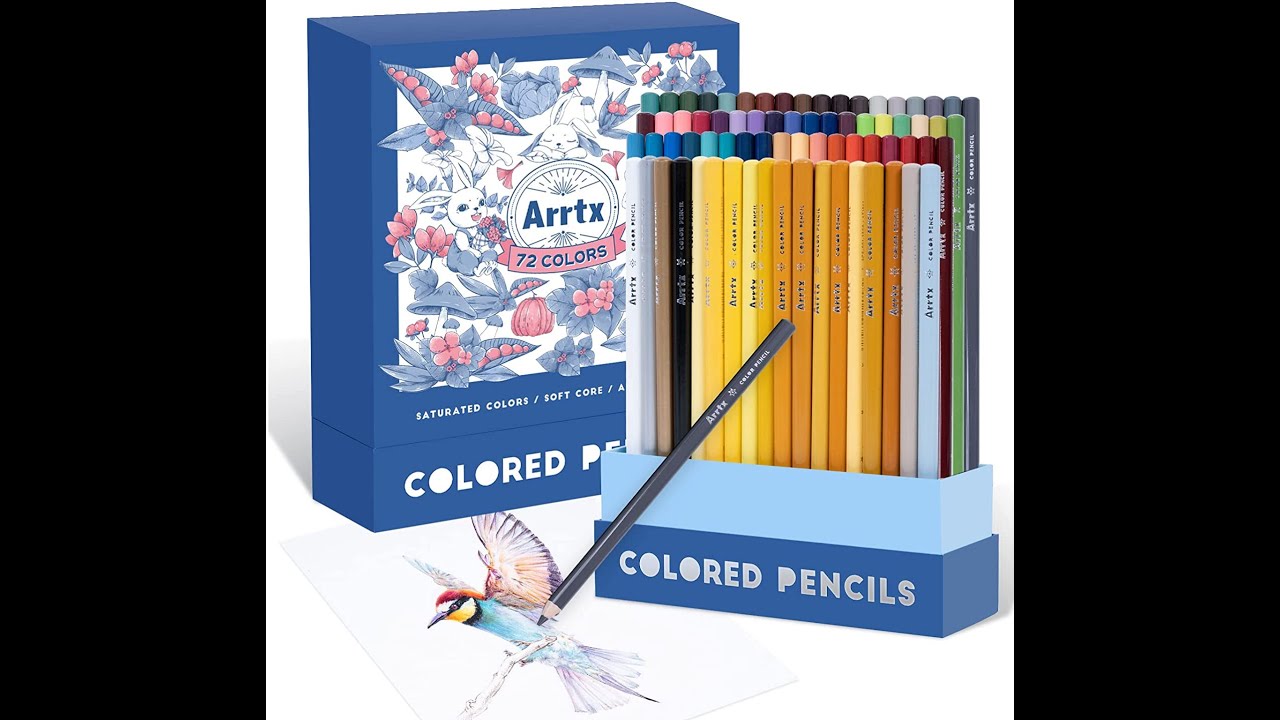 Product Testing the ARRTX 72 Box of Colored Pencils