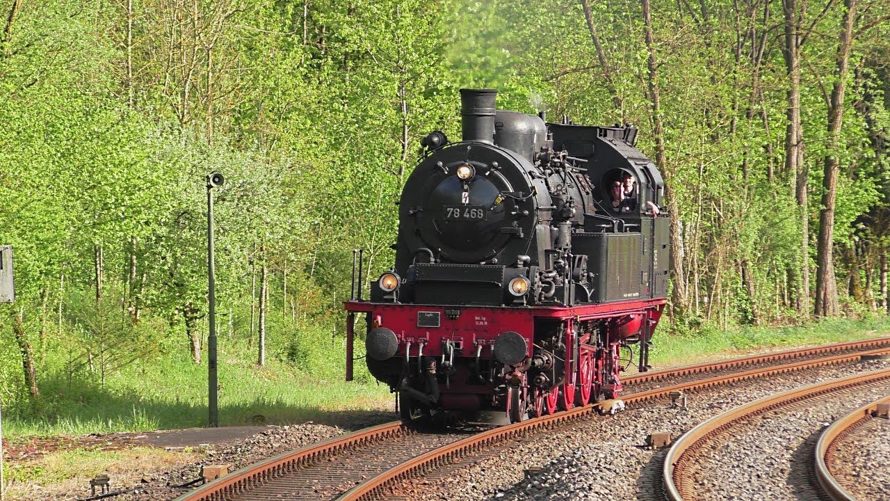 Dampfspektakel 2018 | 78 468 der Eisenbahn-Tradition Lengerich in der Eifel