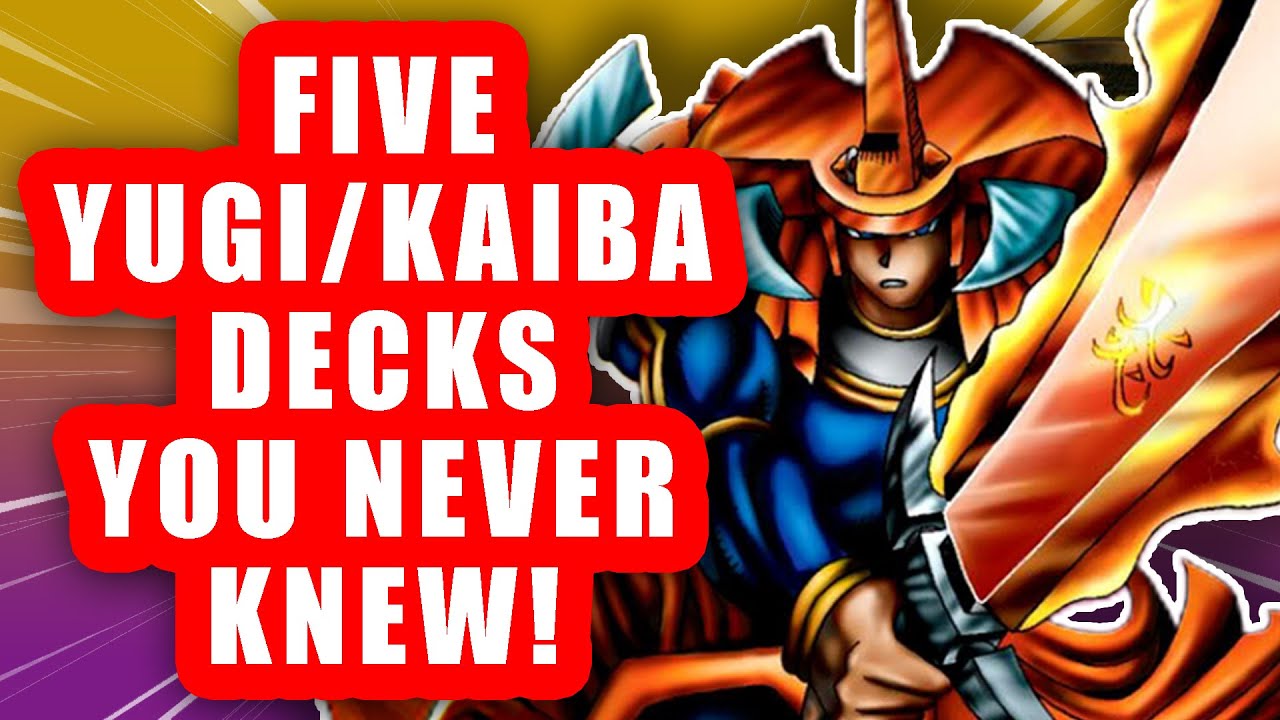 The SPICIEST Yu-Gi-Oh! Decks of 2002 Yugi/Kaiba Format!!