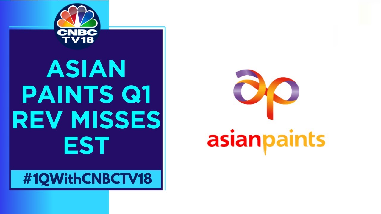 Asian Paints Reports A Mild Beat On Net Profit While Revenue Misses Estimates | CNBC TV18