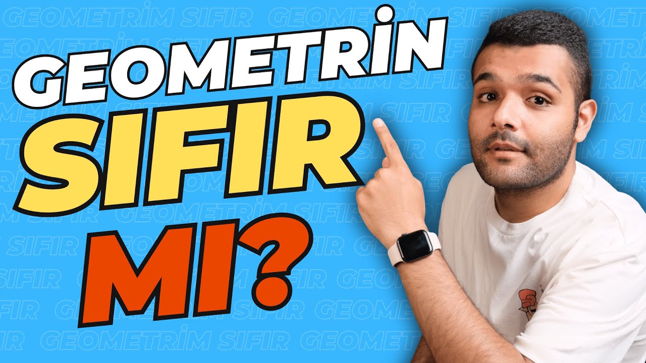 Geometrim SIFIR ? Ne Yapmalıyım ? |  İlhan Aslan  #sınavcast - 1