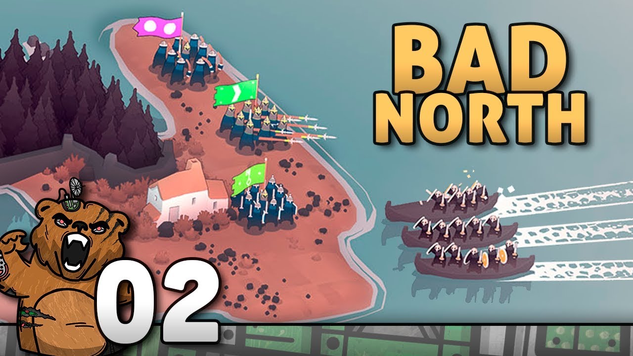 Ops, me ferrei | Bad North #02 - Gameplay Português PT-BR