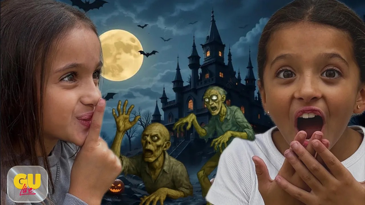AYA FAMILY : 24H dans 1 CH&Acirc;TEAU HANT&Eacute;E !! 🎃