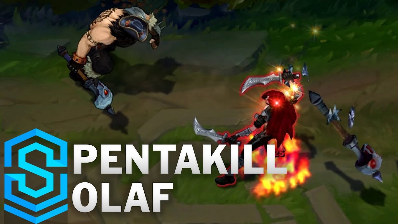 Pentakill Olaf (2017 Texture Update) Skin Spotlight - League of Legends