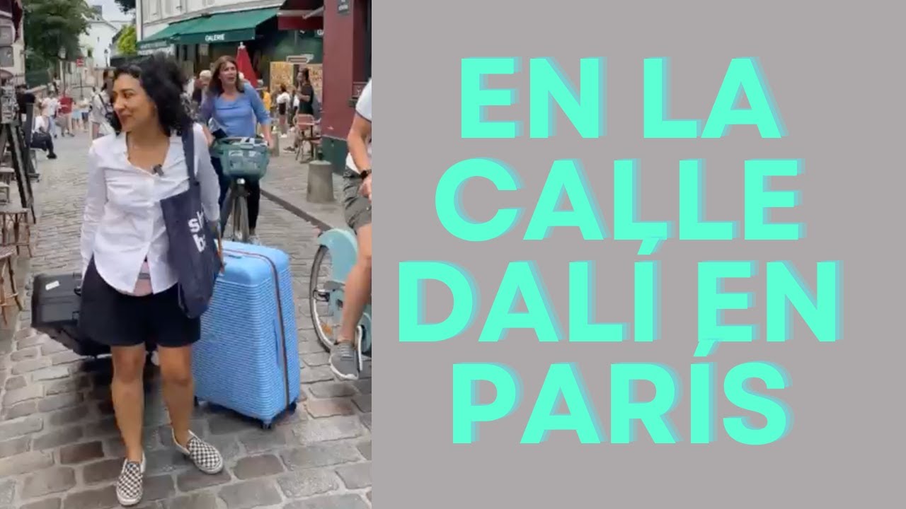 En la calle Dalí en París 🏘️ ෴