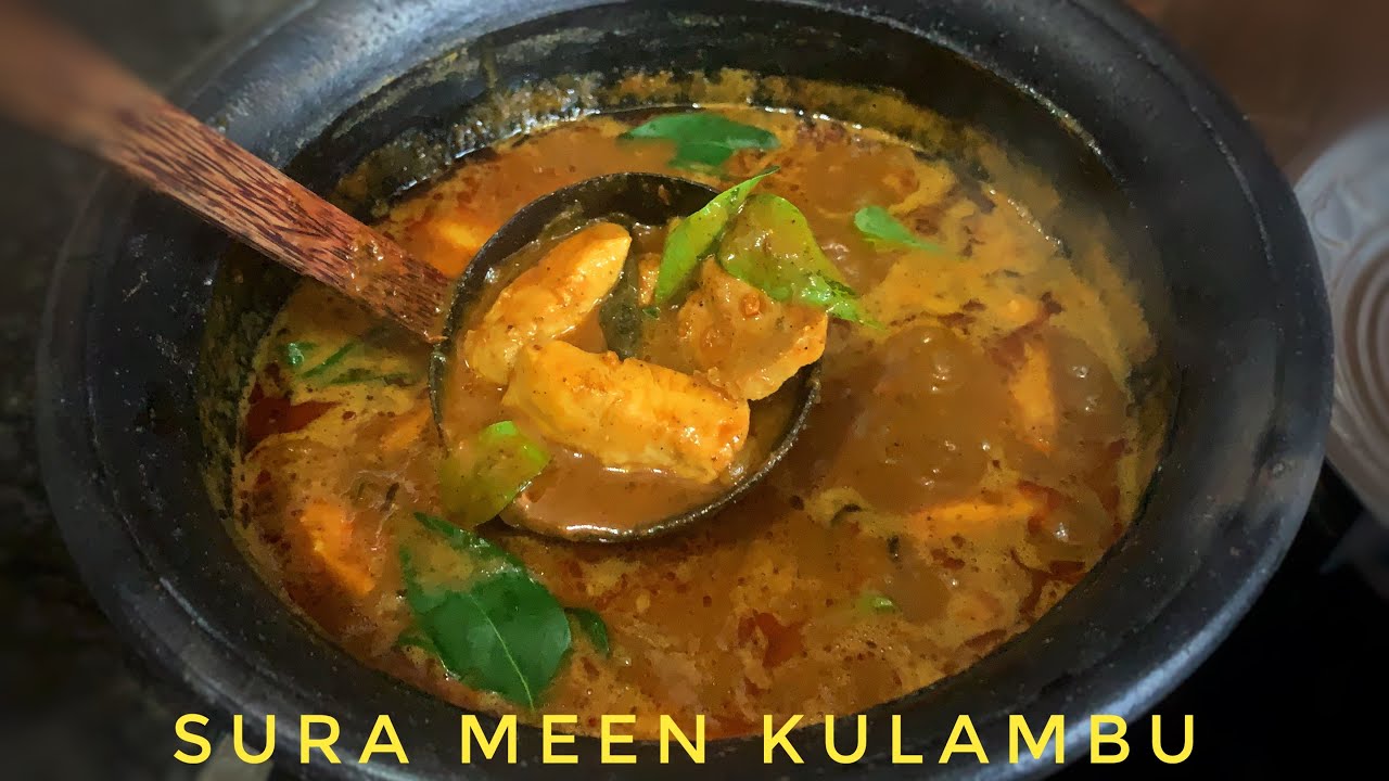Sura Meen Kulambu Recipe in Tamil | சுவையான சுறா மீன் குழம்பு செய்வது எப்படி? | Shark Fish Curry