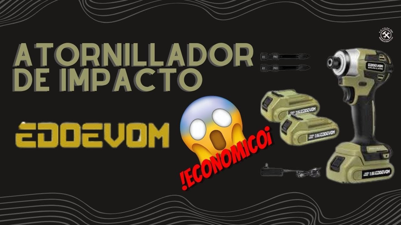 Atornillador de impacto econ&oacute;mico Edoevom