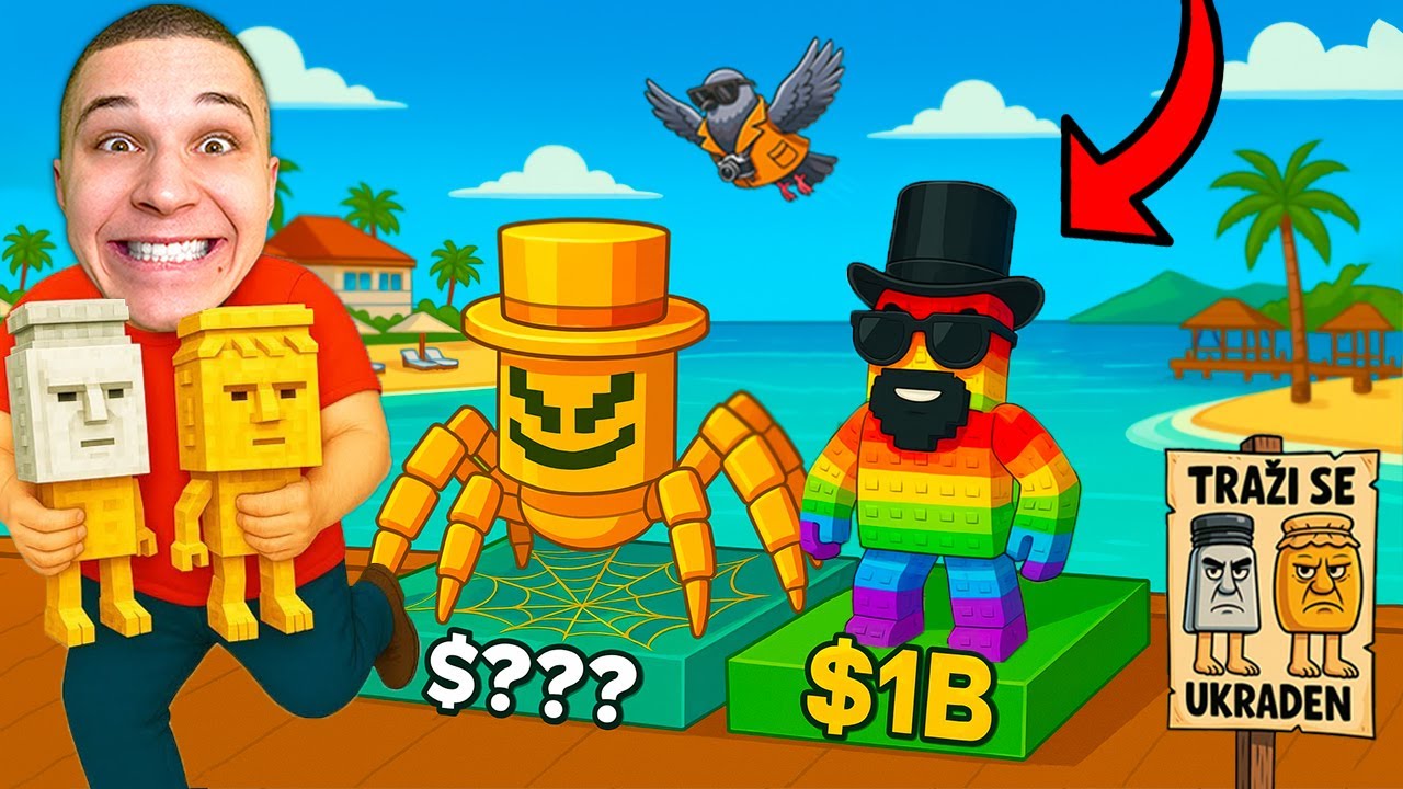 VARAO SAM I UKRAO LEGENDARNOG BRAINROTA KOJI VI&Scaron;E NE POSTOJI !! 😱🏃&zwj;♂️💨| Roblox avantura